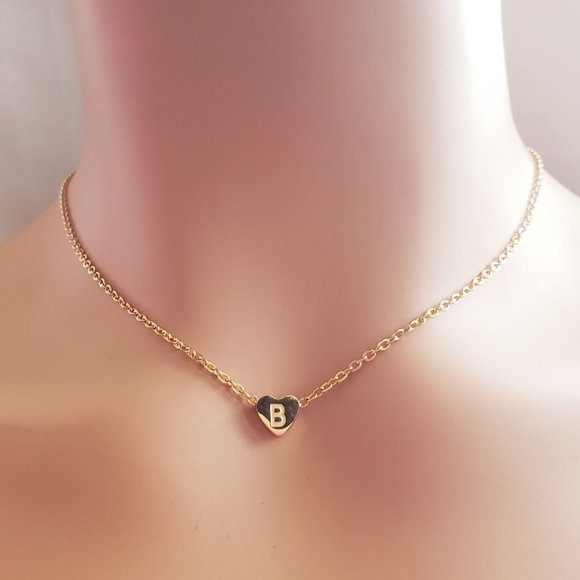 Jewelry Initial B Gold Necklace Poshmark